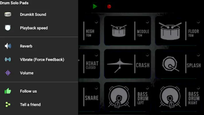 Drum Solo Pads android App screenshot 3